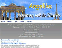 Tablet Screenshot of busy-angelika.pl